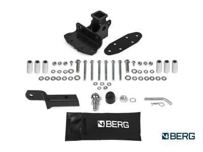 Фаркоп для Toyota Land Cruiser 200 (кроме Executive, TRD) 2007-2021, Lexus LX 2007-2022 съемное крепление шара под американский квадрат