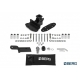 Фаркоп для Toyota Land Cruiser 200 (кроме Executive, TRD) 2007-2021, Lexus LX 2007-2022 съемное крепление шара под американский квадрат