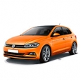 Накладки на задний бампер Volkswagen Polo 2020 – 2022
