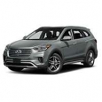 Накладки на задний бампер Hyundai Santa Fe Grand