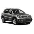 Накладки на задний бампер Volkswagen Tiguan 2007-2011