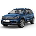 Накладки на задний бампер Volkswagen Tiguan 2011-2016