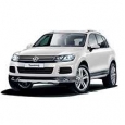 Накладки на задний бампер Volkswagen Touareg 2010-2014