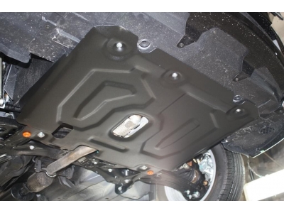 Защита картера и КПП ALFeco для 1.5, сталь 2 мм для Chery Bonus 2014-2018