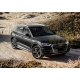 Пороги алюминиевые Rival Premium для Audi Q5 2016-2021