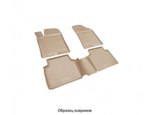 Коврики в салон Element полиуретан бежевые 4 штуки на Audi A8 № NLC.04.13.212k