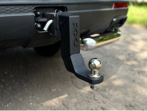 Фаркоп (Black надпись Haval, шар E нерж.) для Haval H5 Diesel 4WD 2024-н.в. №TCU00451N-B02