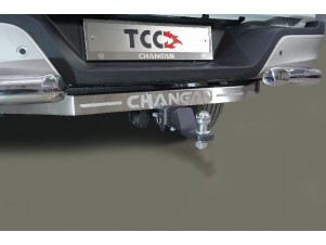 Фаркоп (шар E нерж., надпись Changan) для Changan Hunter Plus 2.0 4WD 2023 – н.в. TCU00385N